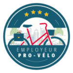 Logo label employeur pro-vélo